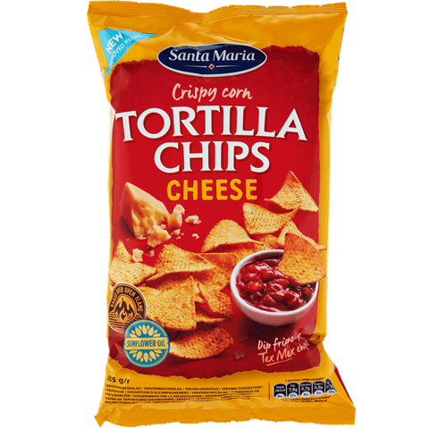 Cheesy Tortilla Chips
