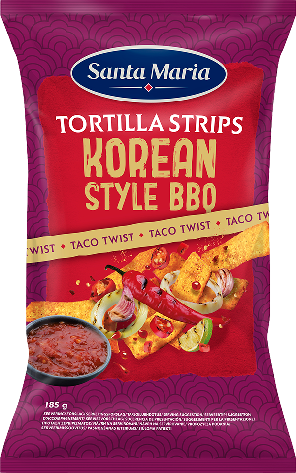 Tortilla Chips Korean Style BBQ