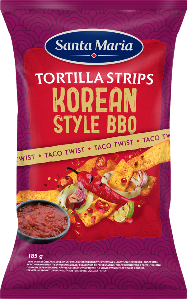 Tortilla Strips Korean Style BBQ