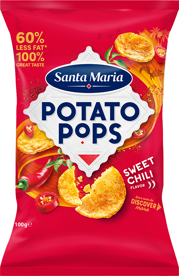 Sweet Chili Potato Pops Chips