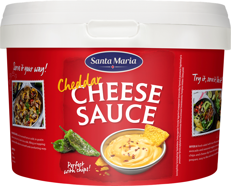 Cheddar Cheese Sauce  Santa Maria Foodservice
