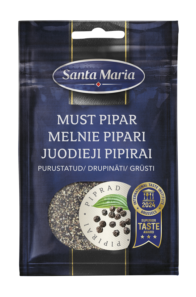 Must pipar, purustatud