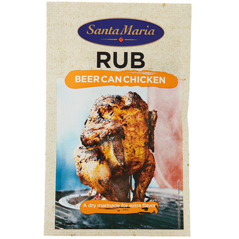BBQ Rub Beer Can Chicken