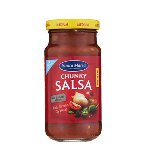 Sarkano tomātu salsa vidēji asa
