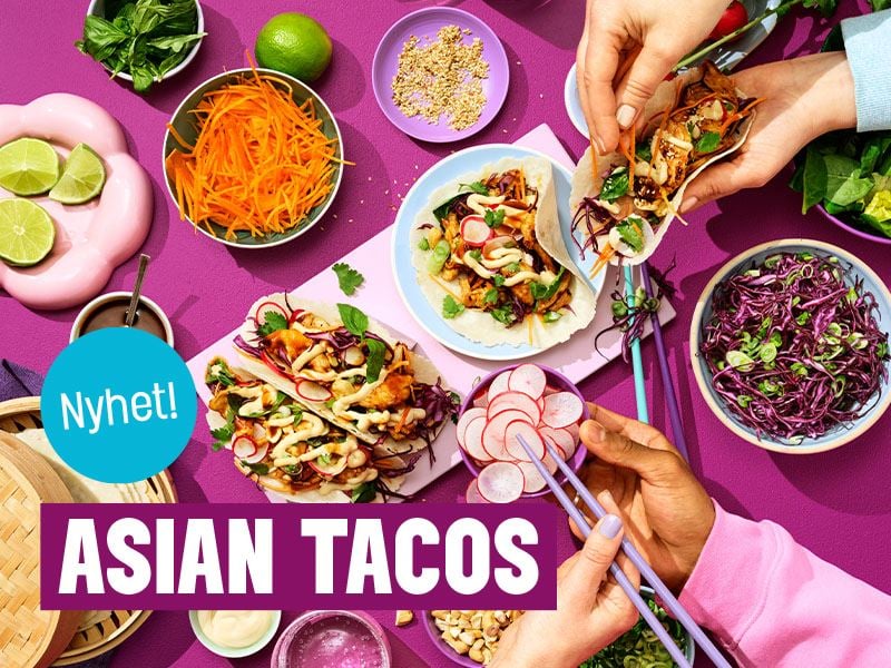 Länkbild till Asian Tacos