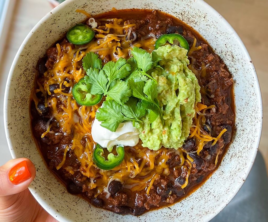 Greitas Chili Con Carne su šokoladu