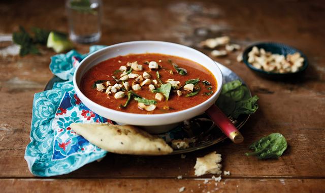 Tikka Masala tomatsuppe Oppskrift fra Santa Maria