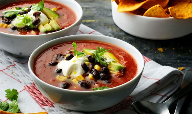 Meksikansk Tomatsuppe Oppskrift fra Santa Maria