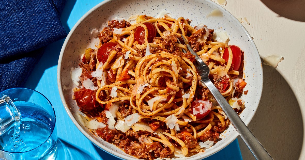 Täyteläinen Pasta Bolognese - Santa Maria resepti