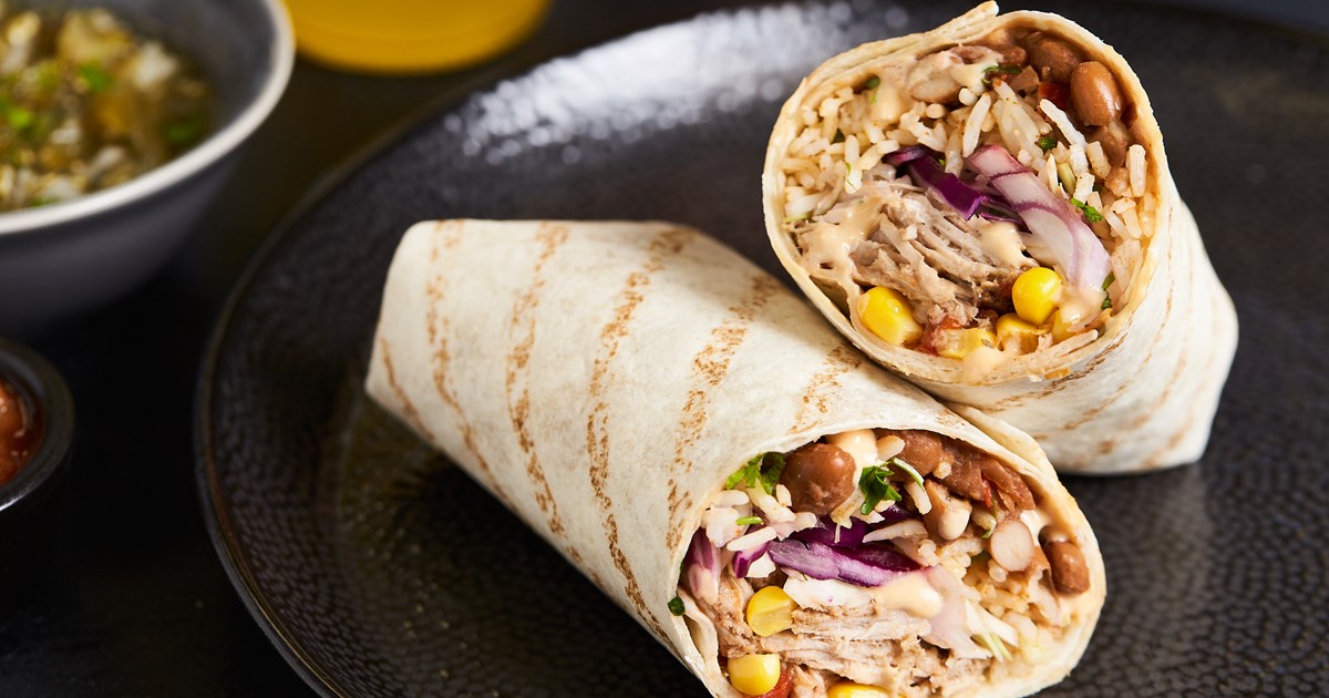 Pork Carnitas Burrito